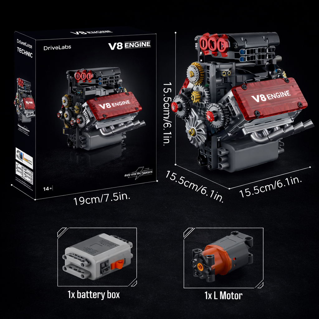 Motor V8 Funcional  – DriveLabs